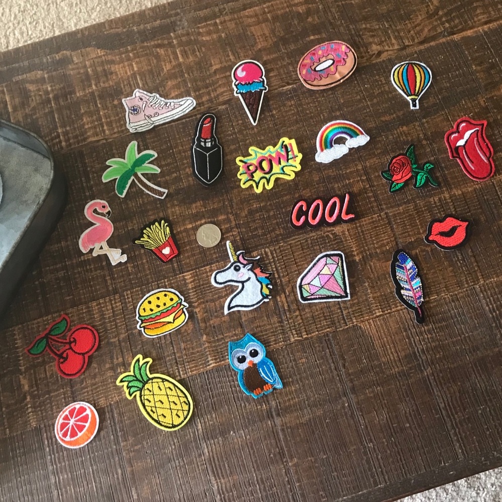 Iron on patches
